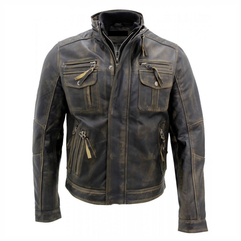 Motorbike Leather Jacket